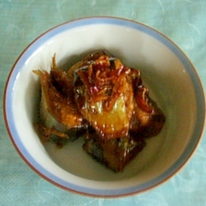 ルクエで下ごしらえ　秋刀魚のピリ辛煮